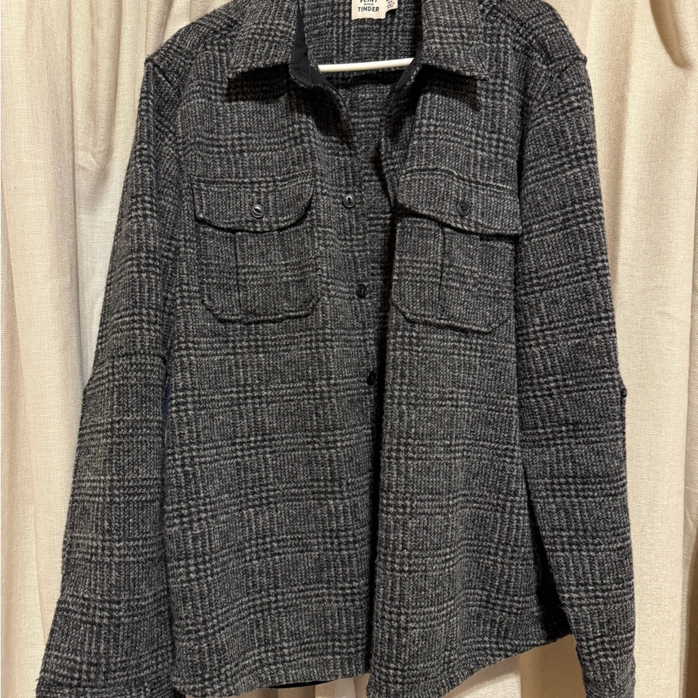 Flint and Tinder Men's wool overcoat